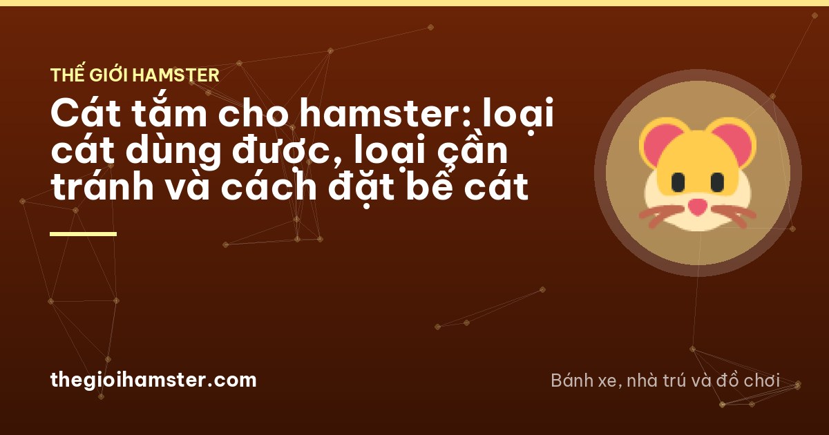 Top-down shot of a hamster rolling in a shallow round ceramic dish of fine pale sand, a few grains in the air, bright natural daylight, sand and terracotta colors